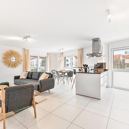Design-Apartment - Kueche - Parken - Zentral Leinfelden-Echterdingen Zewnętrze zdjęcie