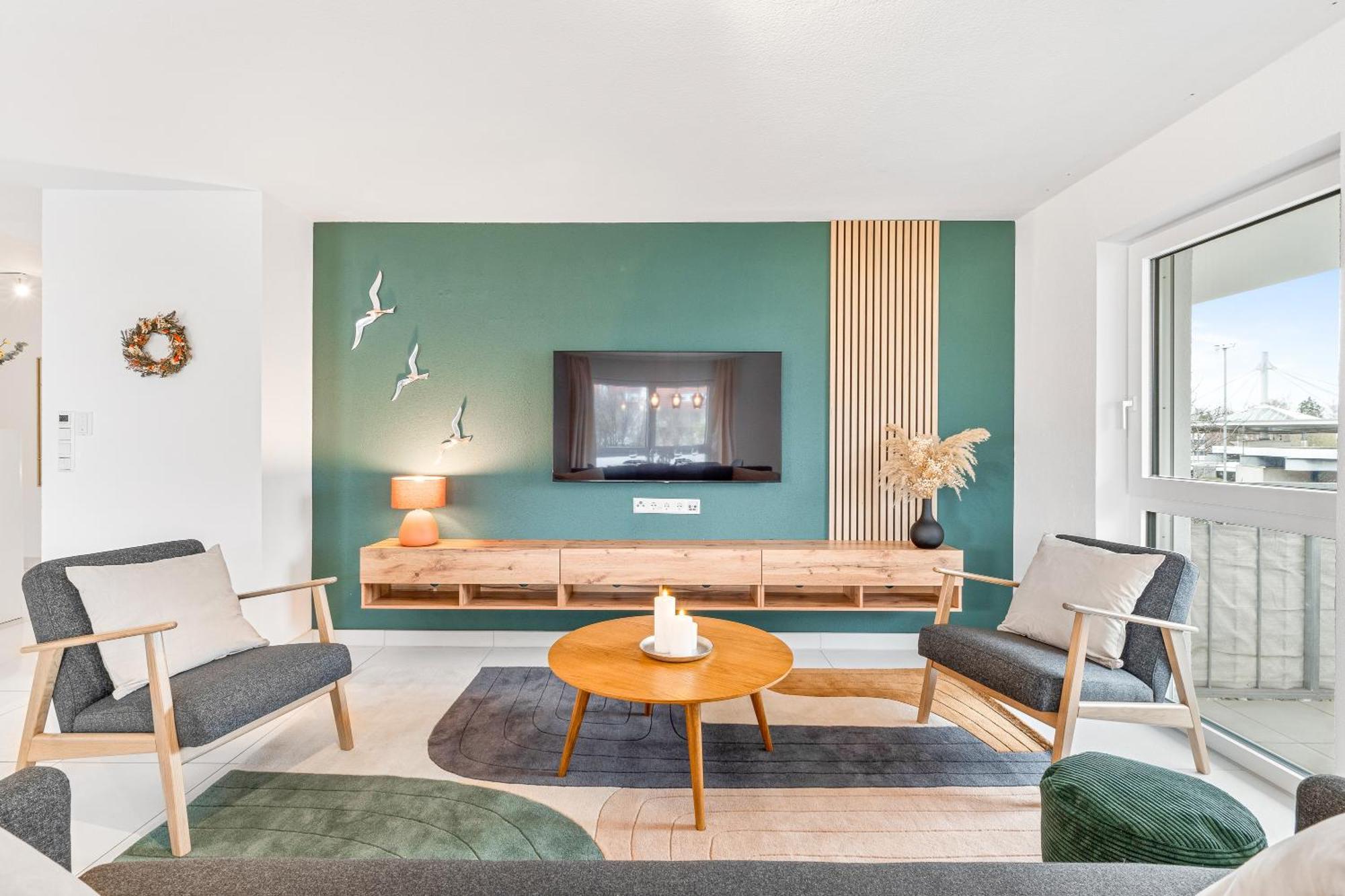 Design-Apartment - Kueche - Parken - Zentral Leinfelden-Echterdingen Zewnętrze zdjęcie