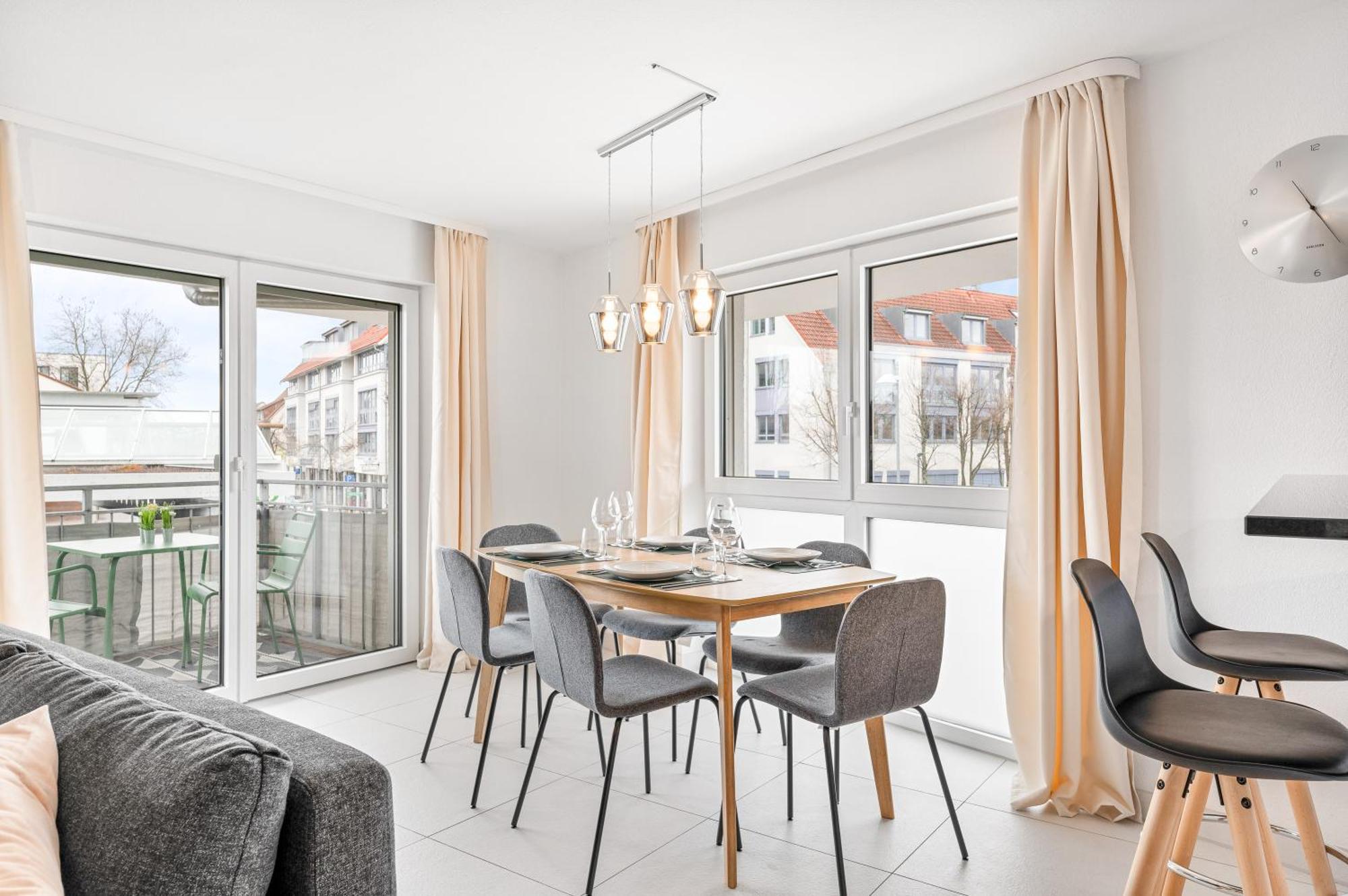 Design-Apartment - Kueche - Parken - Zentral Leinfelden-Echterdingen Zewnętrze zdjęcie