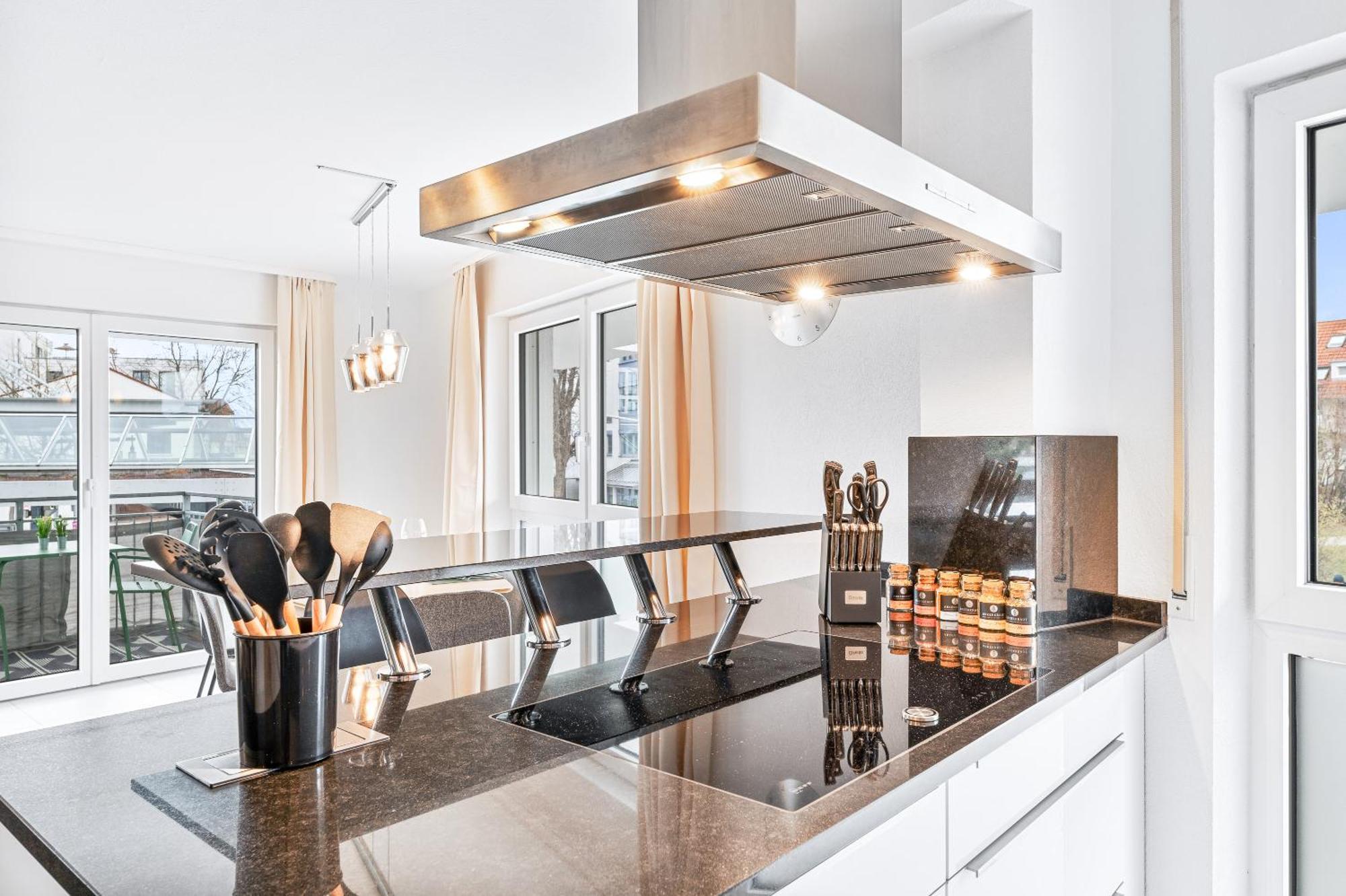 Design-Apartment - Kueche - Parken - Zentral Leinfelden-Echterdingen Zewnętrze zdjęcie