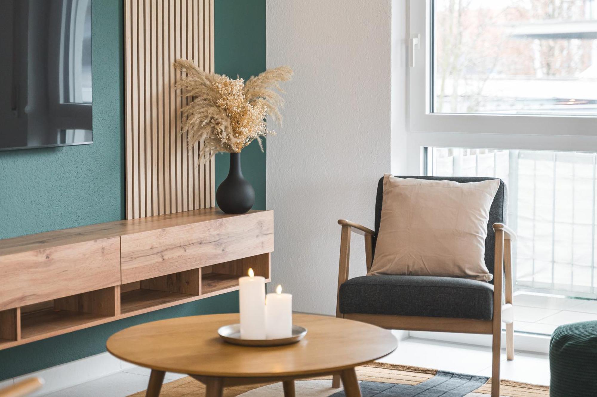 Design-Apartment - Kueche - Parken - Zentral Leinfelden-Echterdingen Zewnętrze zdjęcie